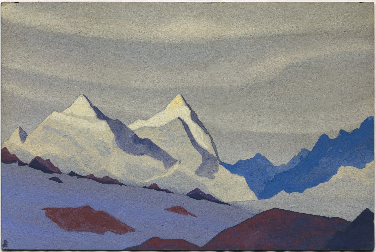 Nyugat-Himalája, 1936 alkotó: Nicholas Roerich
