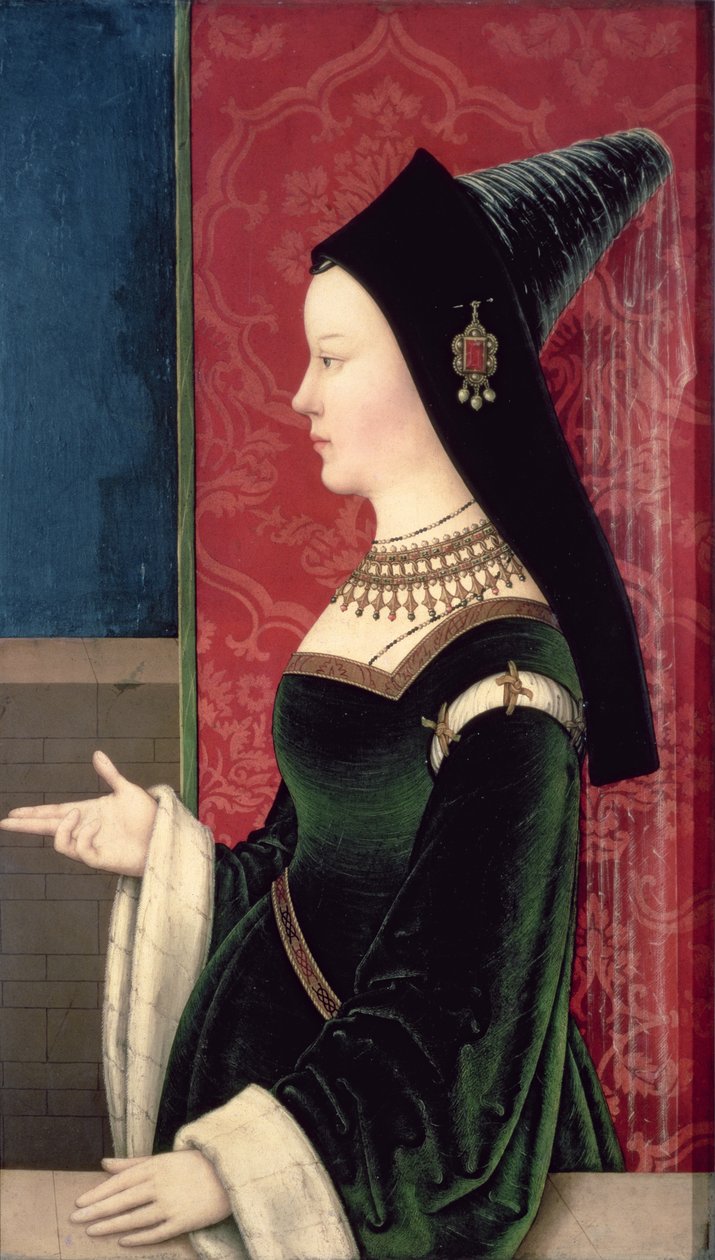 Burgundi Mária (1458-1482) (panel) alkotó: Niclas Reiser