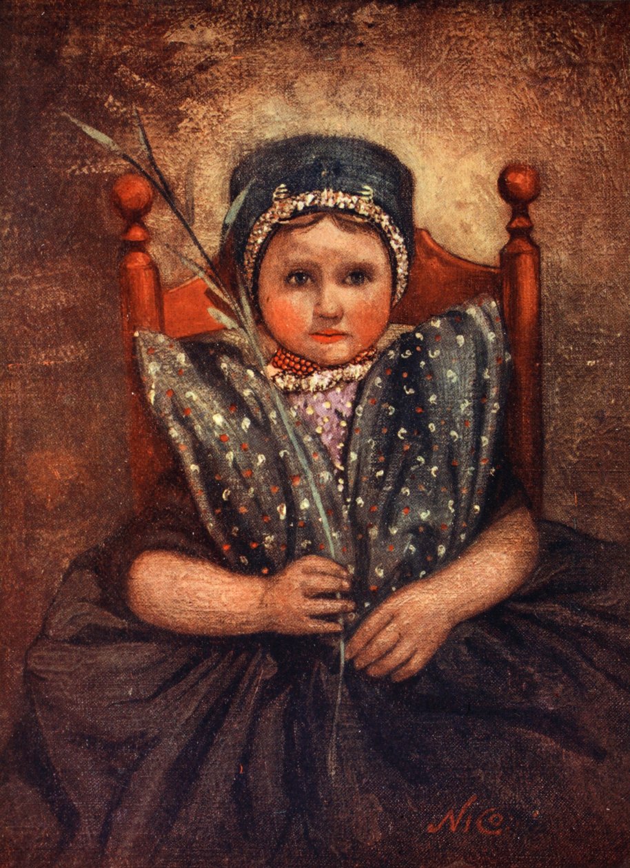 Egy kis leány, 1904 alkotó: Nico Jungman