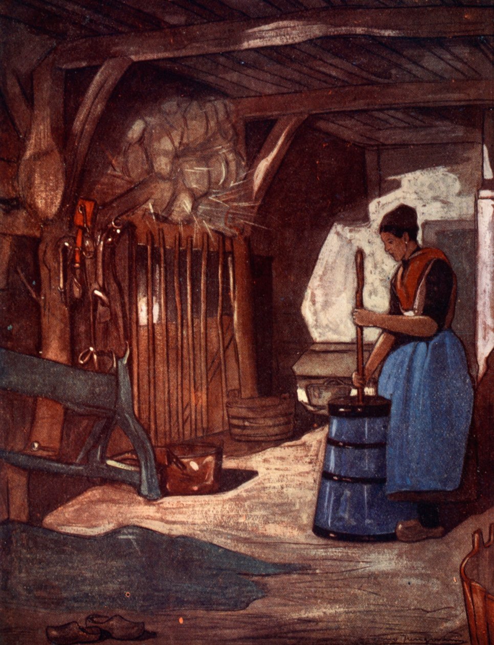 Kavargás Elspeetben, 1904 alkotó: Nico Jungman