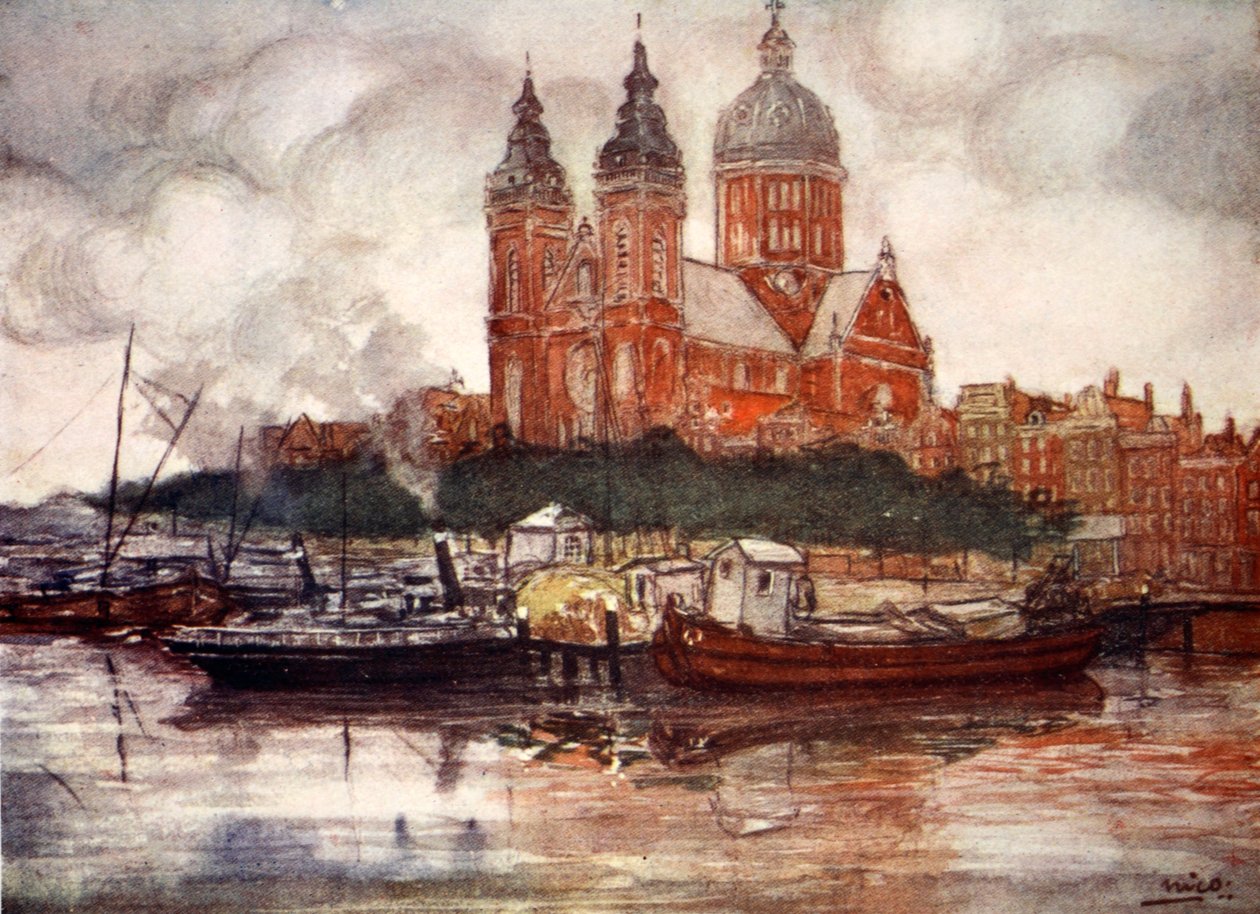 Szent Miklós-templom, Amszterdam, 1904 alkotó: Nico Jungman
