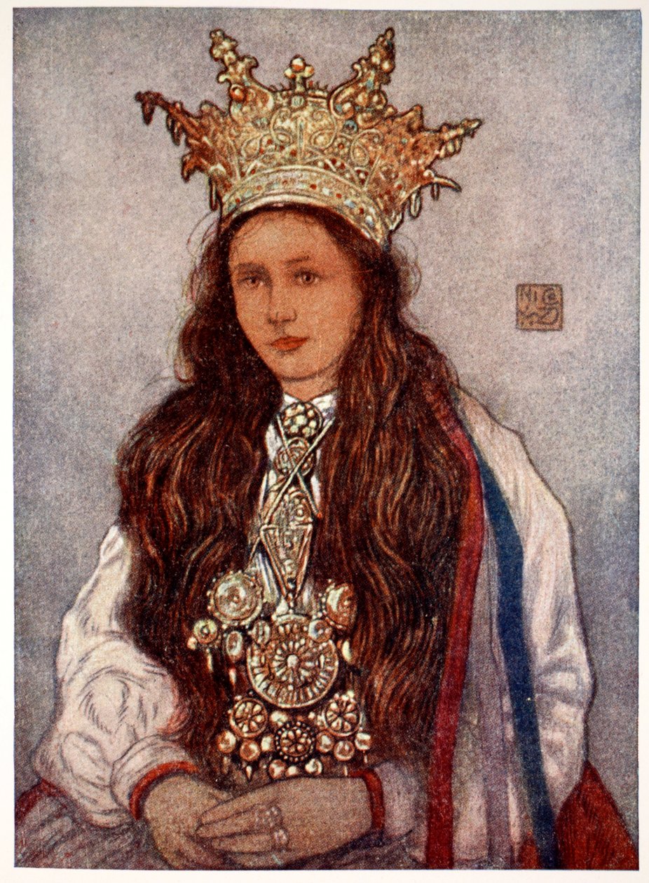 A Hardanger menyasszony, 1905 alkotó: Nico Jungman