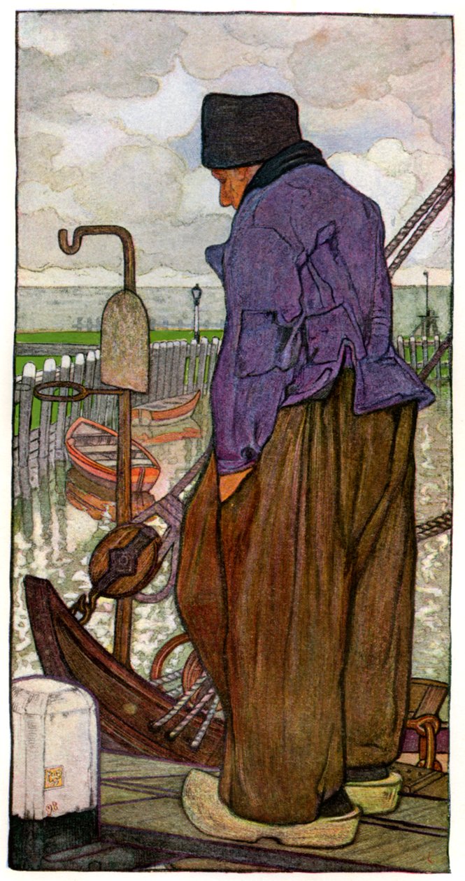 Egy holland hajós, 1898. alkotó: Nico Jungmann
