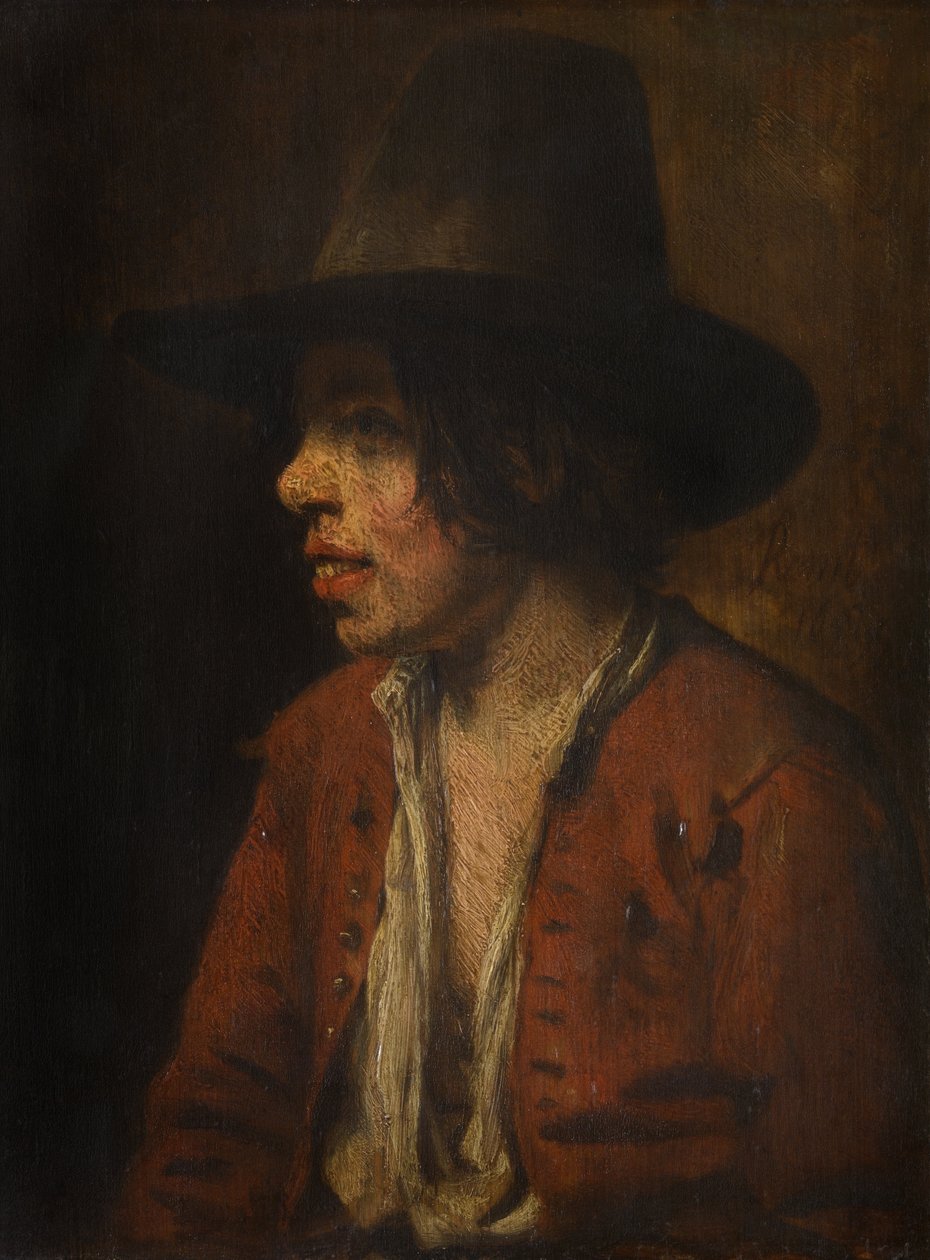 Fisherboy alkotó: Nicolaes Maes