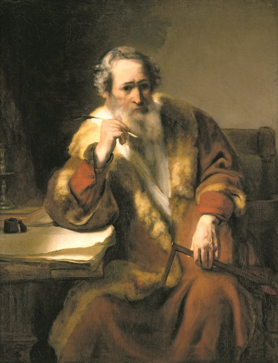 Tamás apostol alkotó: Nicolaes Maes