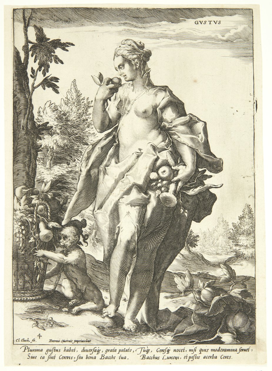 Az ízérzékelés alkotó: Nicolaes Jansz. Clock