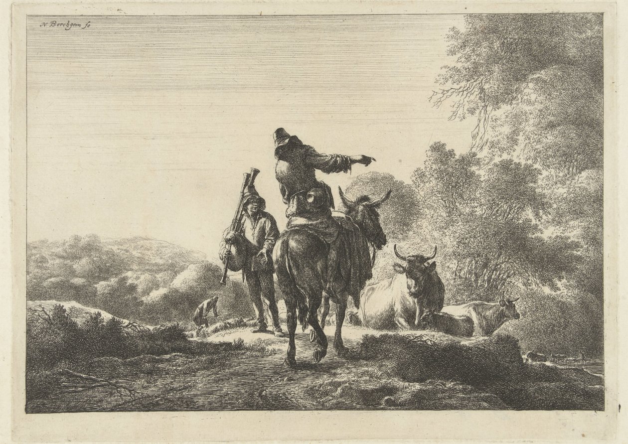 dudás alkotó: Nicolaes Pietersz Berchem