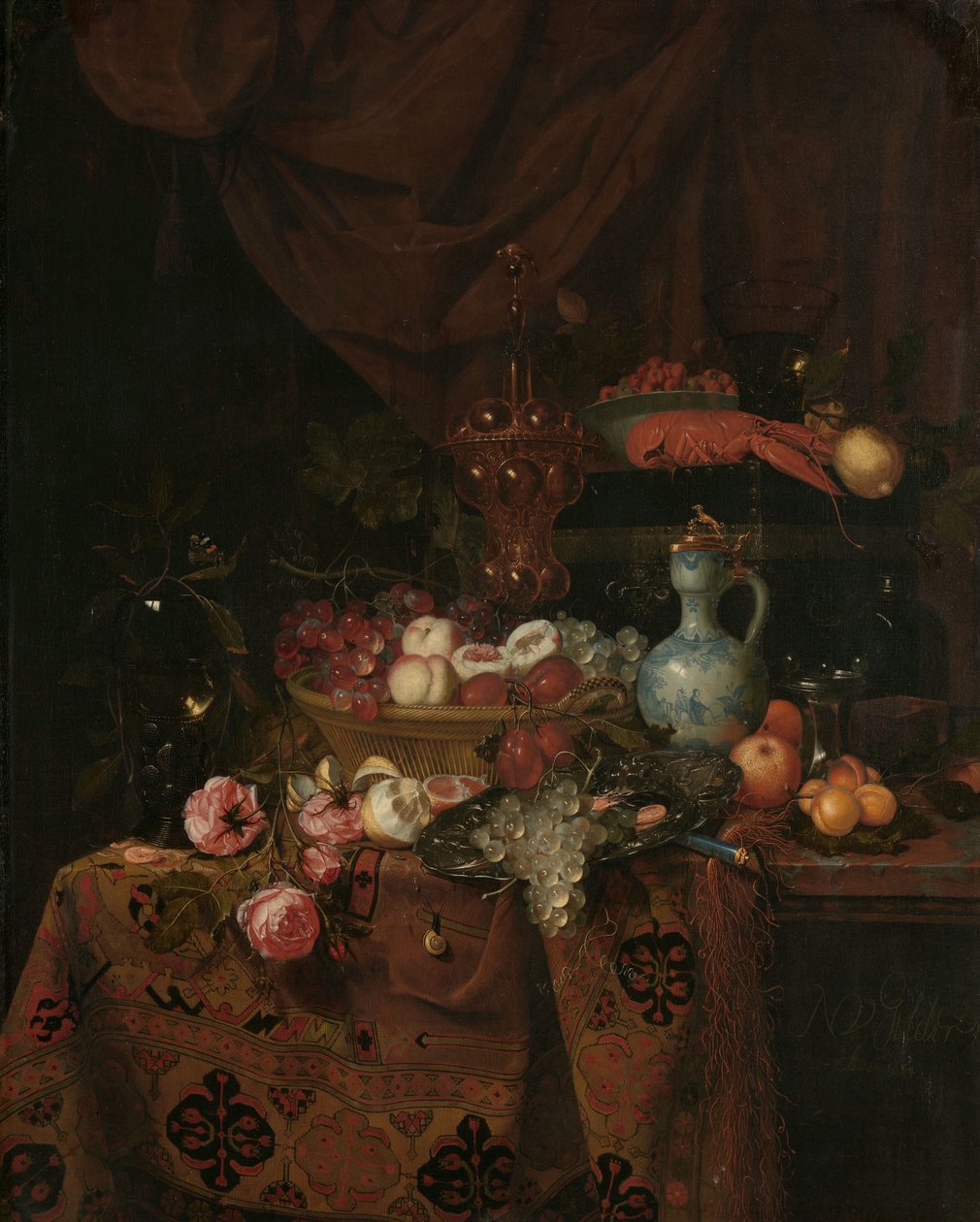Csendélet alkotó: Nicolaes Van Gelder