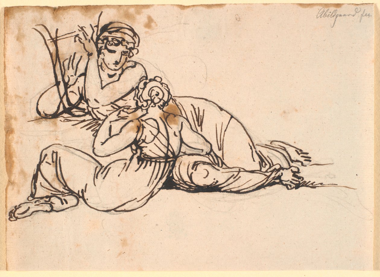 Sappho és a Mitilén alkotó: Nicolai Abildgaard
