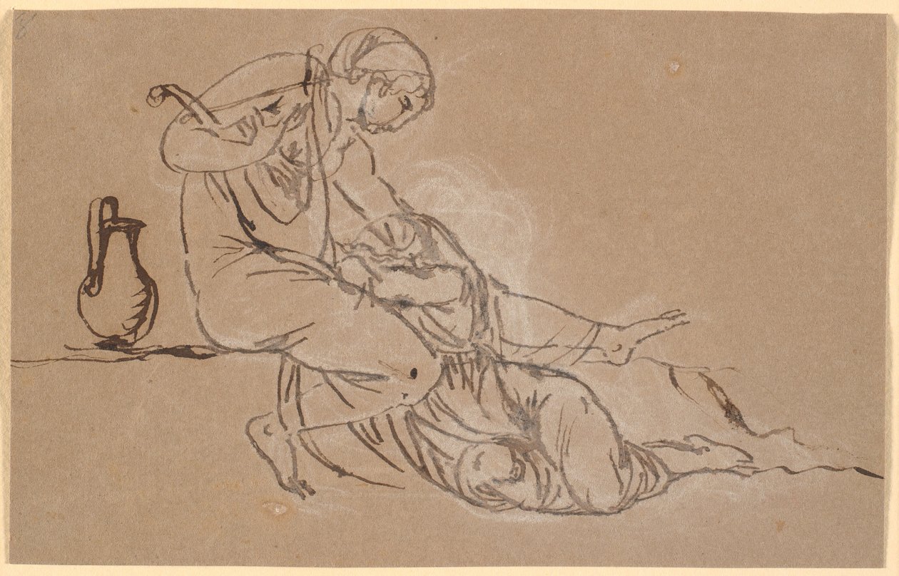 Sappho és a Mitilén alkotó: Nicolai Abildgaard