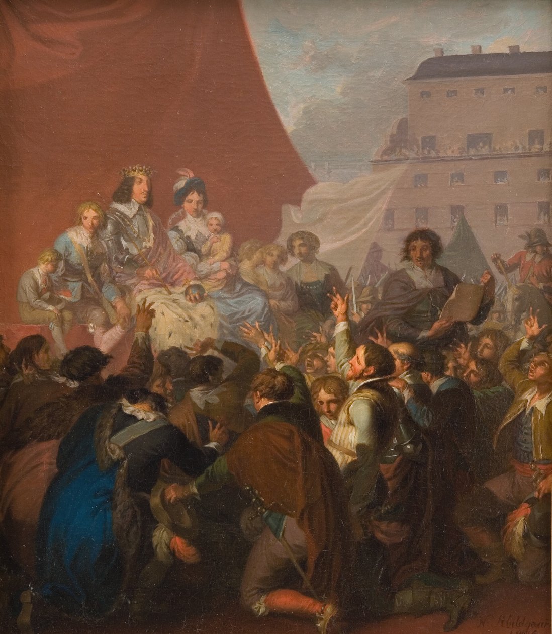 A hűség esküje 1660-ban alkotó: Nicolai Abildgaard