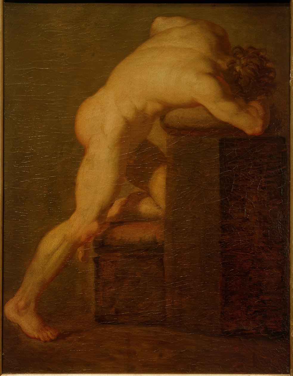 Férfi meztelen alkotó: Nicolai Abraham Abildgaard