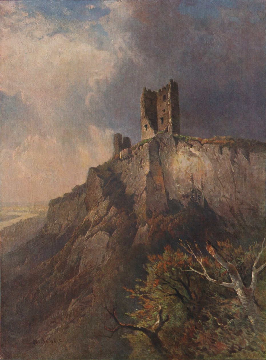 Drachenfels, 1923. alkotó: Nicolai Astudin