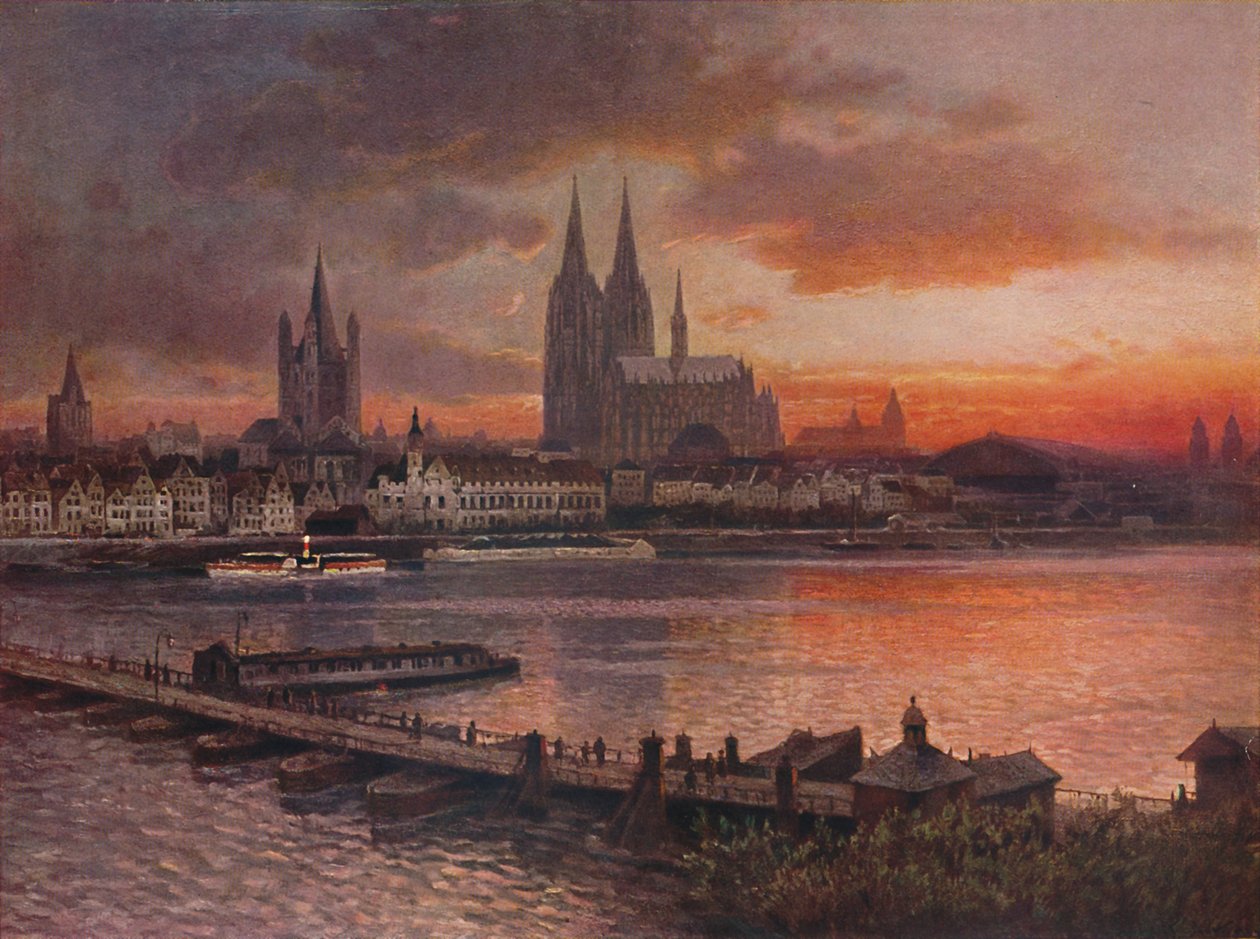 Koln, 1923. alkotó: Nicolai Astudin