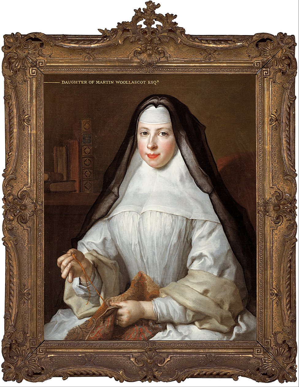 Frances Woollascott, augustinus apáca alkotó: Nicolas de Largillière