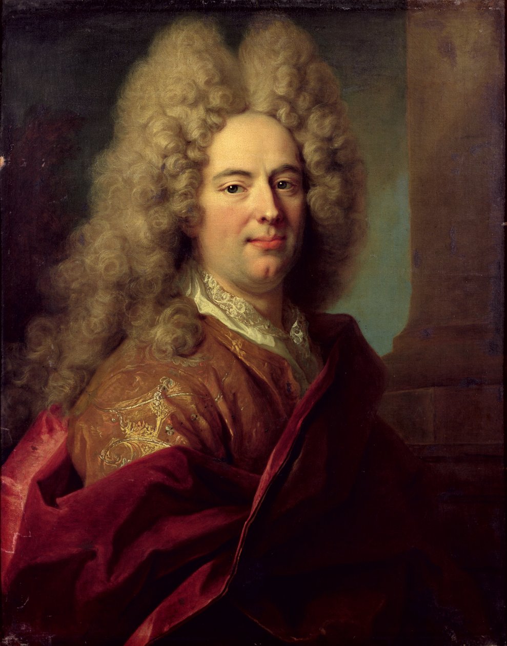 Férfi portréja, 1715 körül alkotó: Nicolas de Largillière