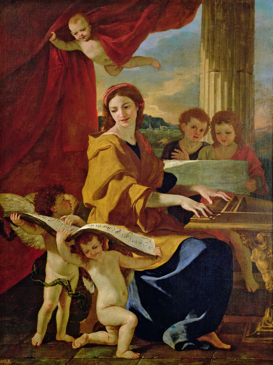 Utca. Cecilia alkotó: Nicolas Poussin