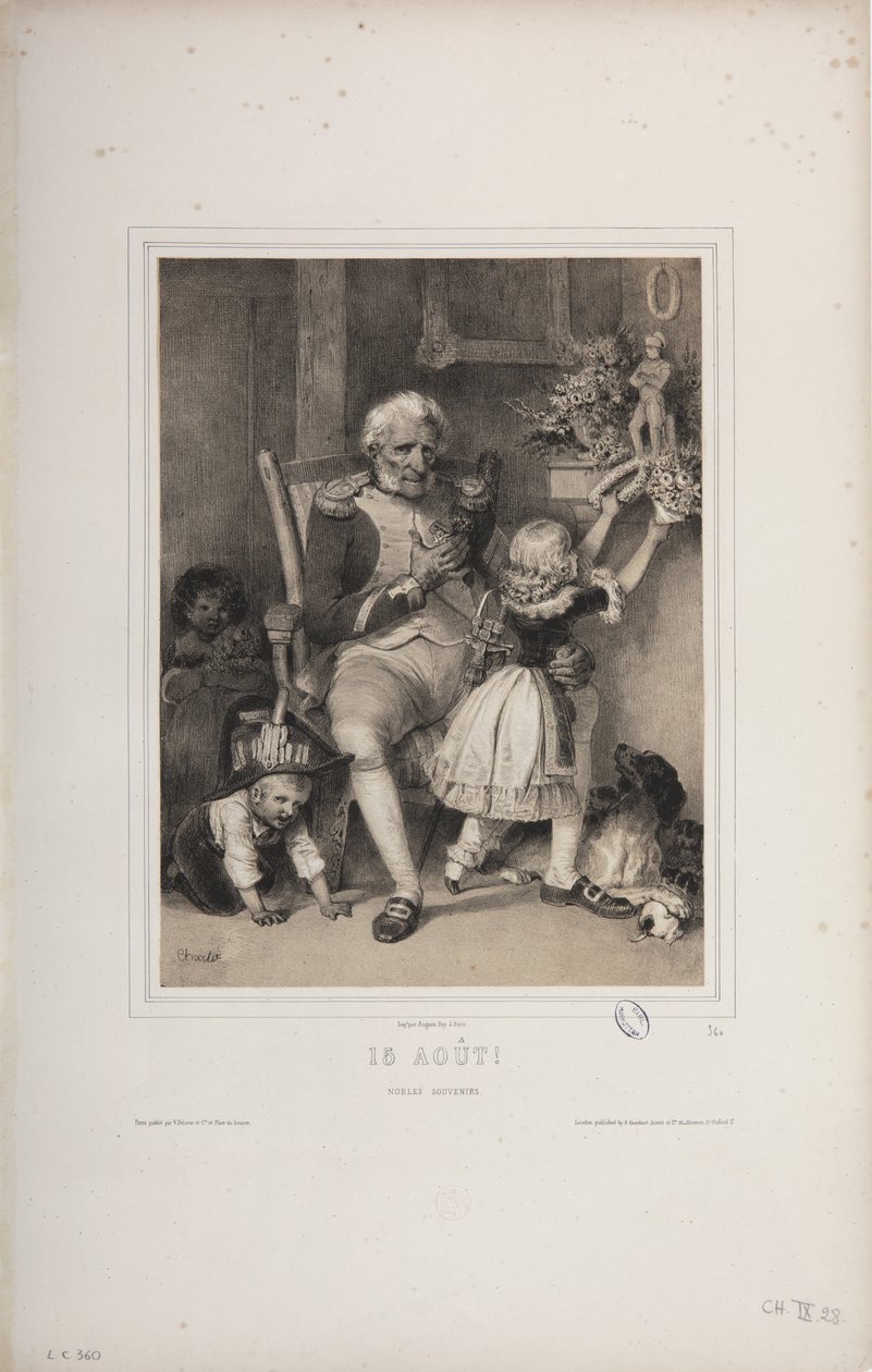 augusztus 15! Nemes emlékek alkotó: Nicolas Toussaint Charlet