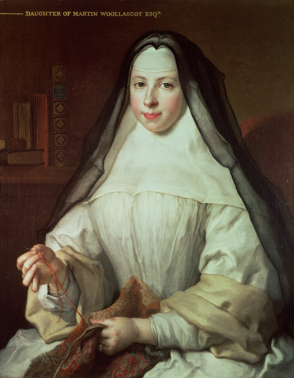 Frances Woollascot, Ágoston-rendi apáca alkotó: Nicolas de Largillière