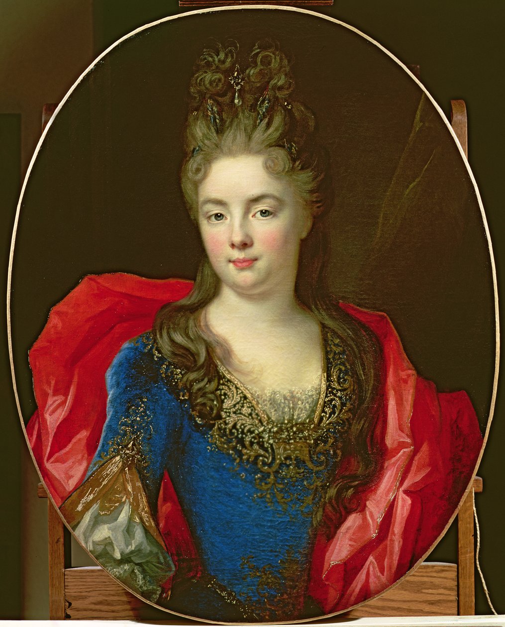 Levis-Ventadour Anne-Genevieve-jének, Rohan hercegnőjének portréja, 1696 alkotó: Nicolas de Largillière