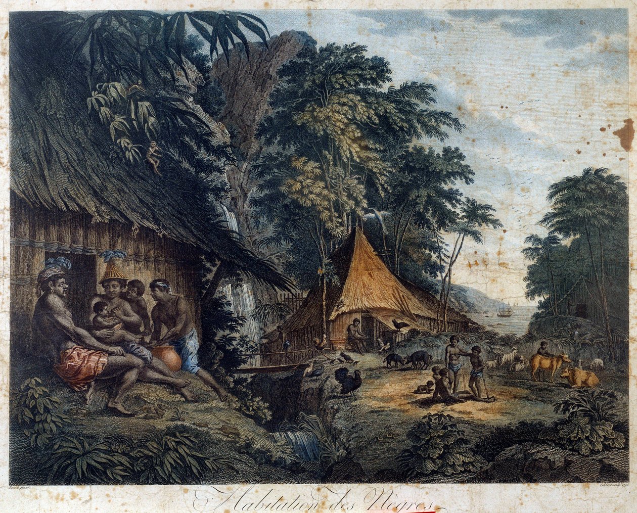 A feketék otthona alkotó: Nicolas Colibert