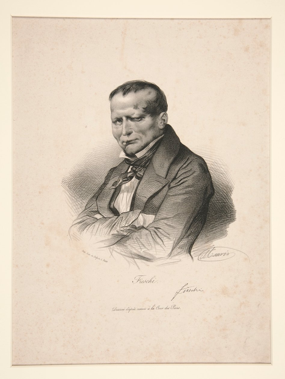 Fieschi alkotó: Nicolas Eustache Maurin