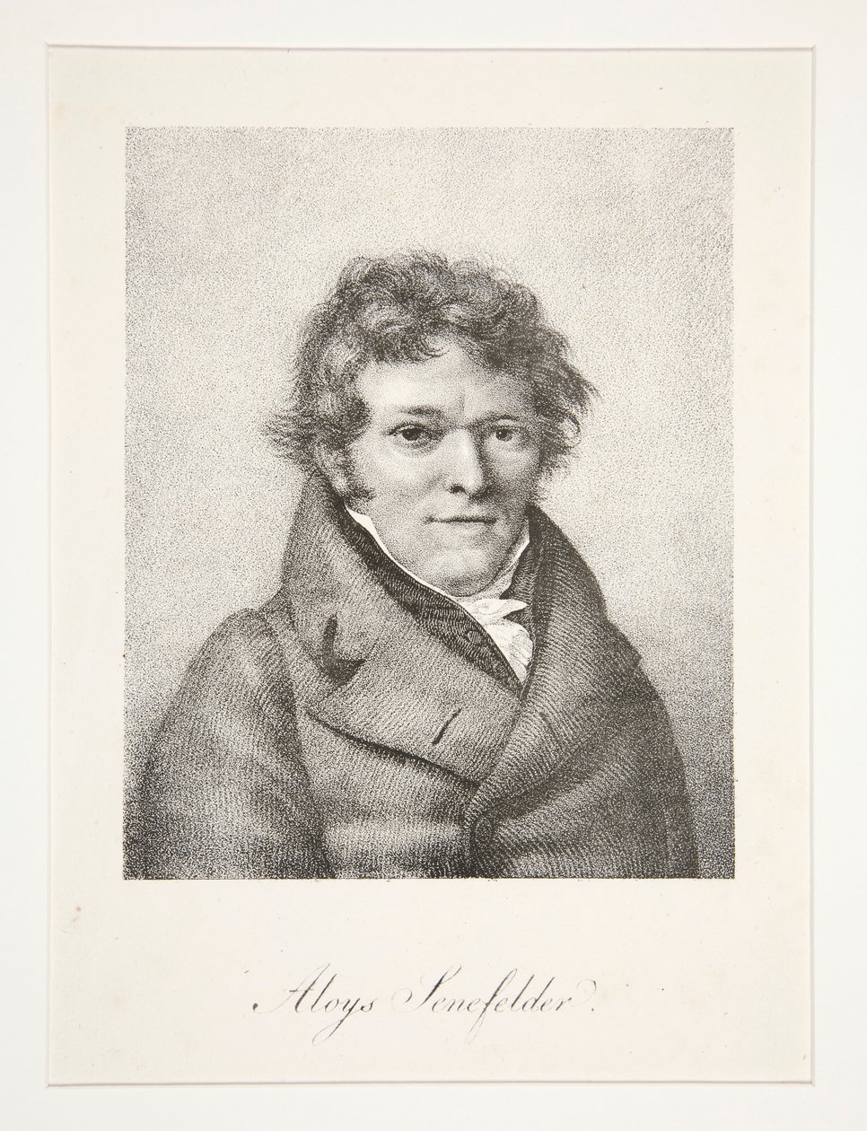 Aloys Senefelder portréja alkotó: Nicolas Henri Jacob