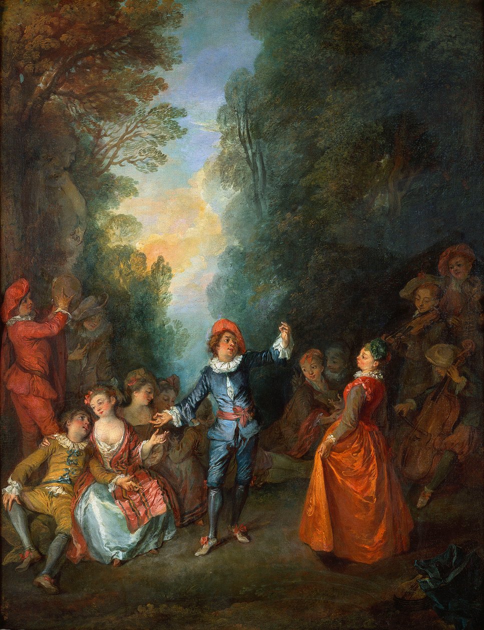 Champetre buli alkotó: Nicolas Lancret