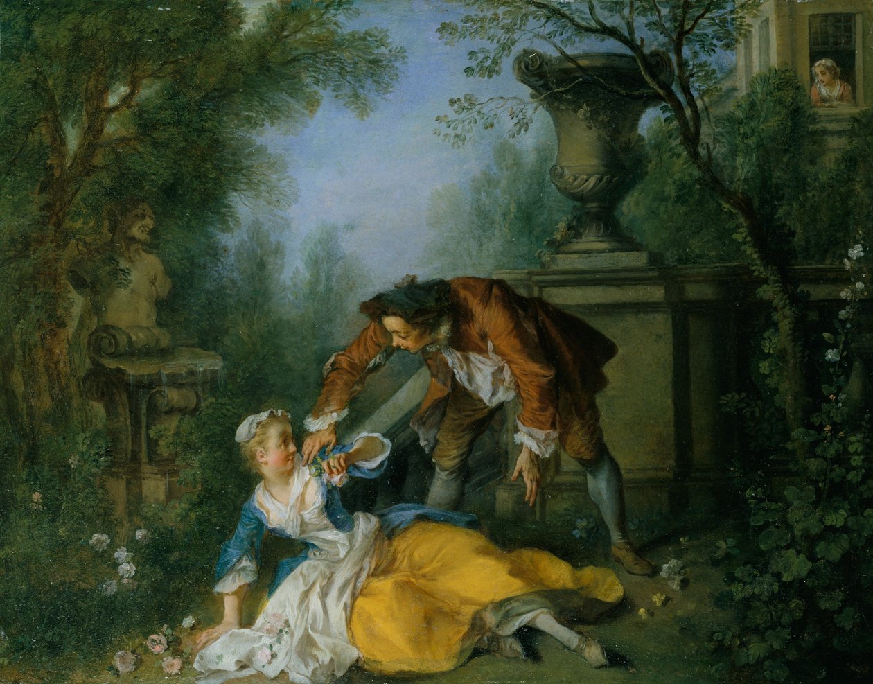 A szolga Igazolt, kb. 1740. alkotó: Nicolas Lancret