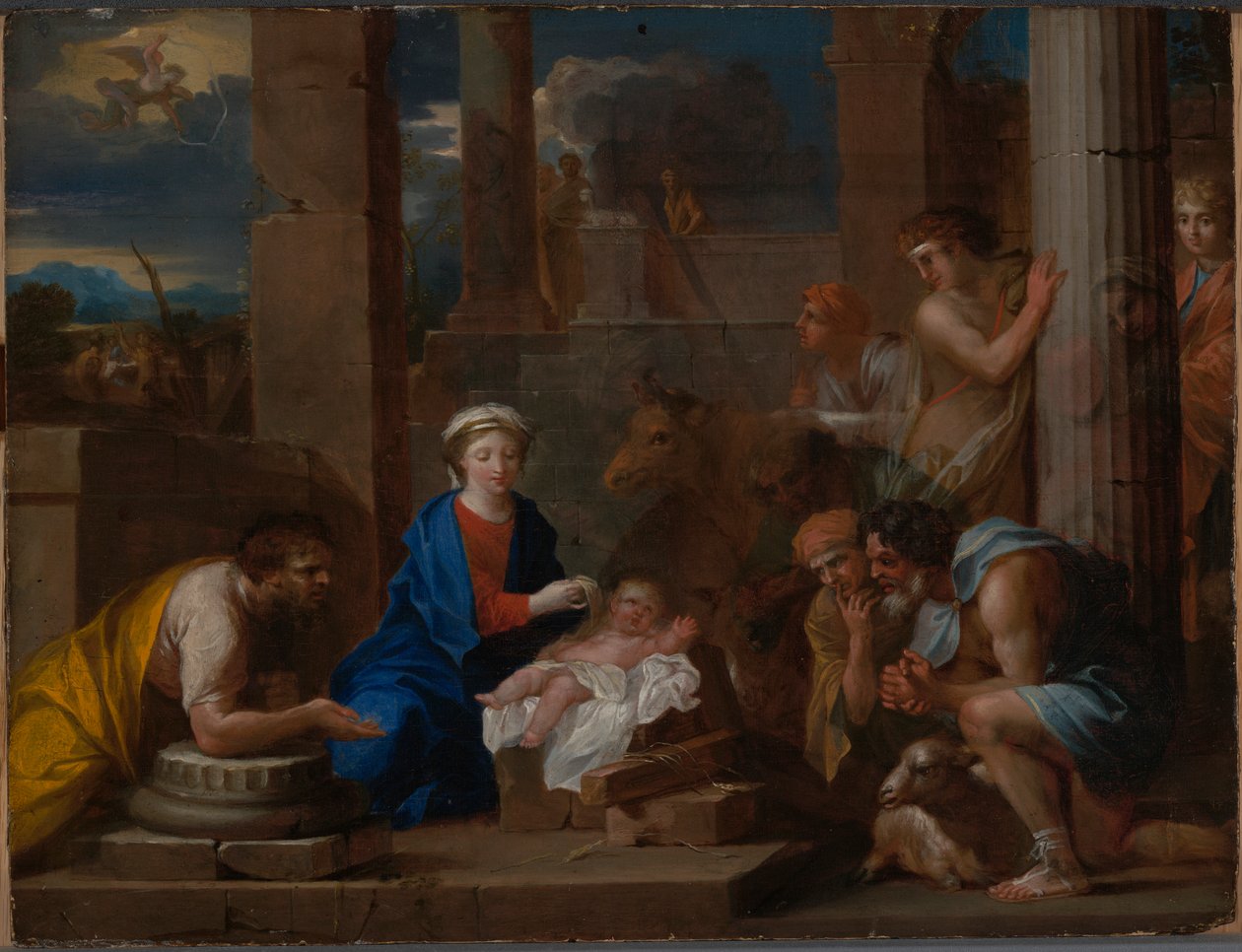 A Pásztorok imádata alkotó: Nicolas Pierre Loir