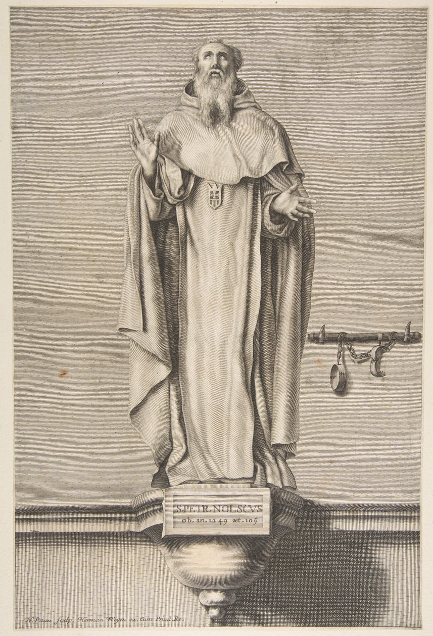 Szent Péter Nolscus.n.d. alkotó: Nicolas Pitau