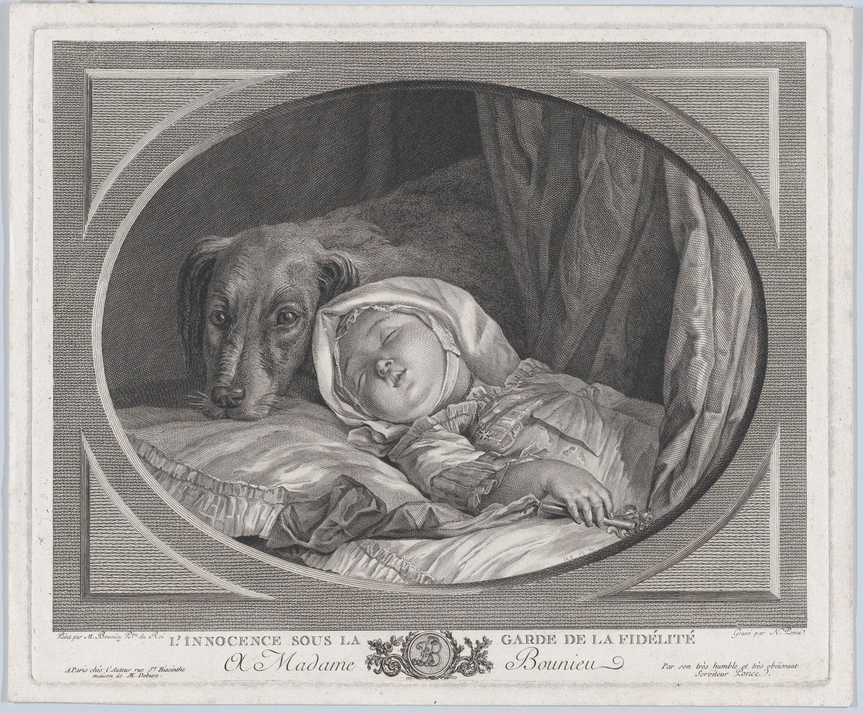 Az ártatlanságot őrzi a hűség, 1761-1831., 1761-1831. alkotó: Nicolas Ponce