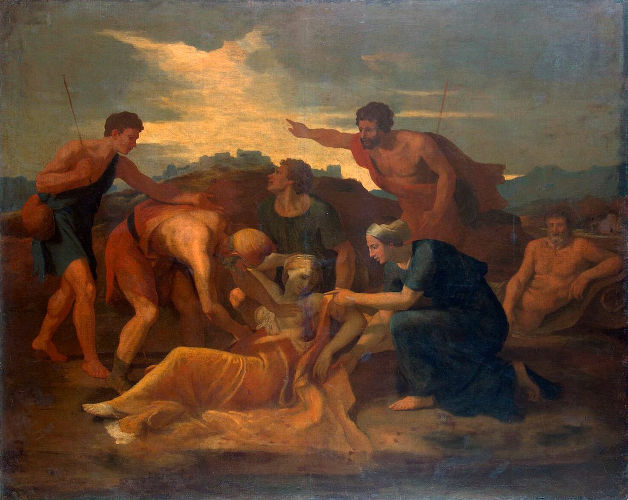 Zenobia királyné, 1640-es évek. alkotó: Nicolas Poussin