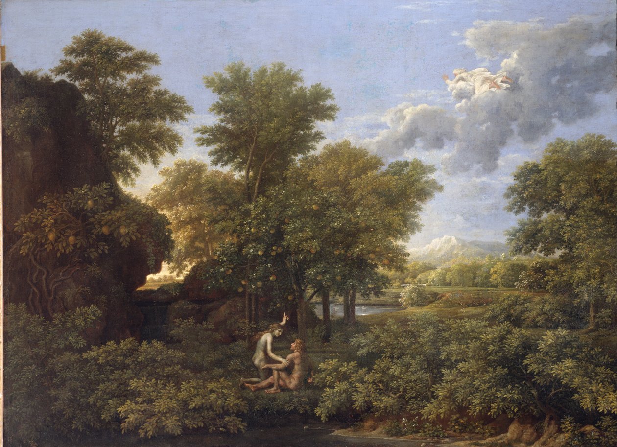 Tavasz vagy földi paradicsom alkotó: Nicolas Poussin