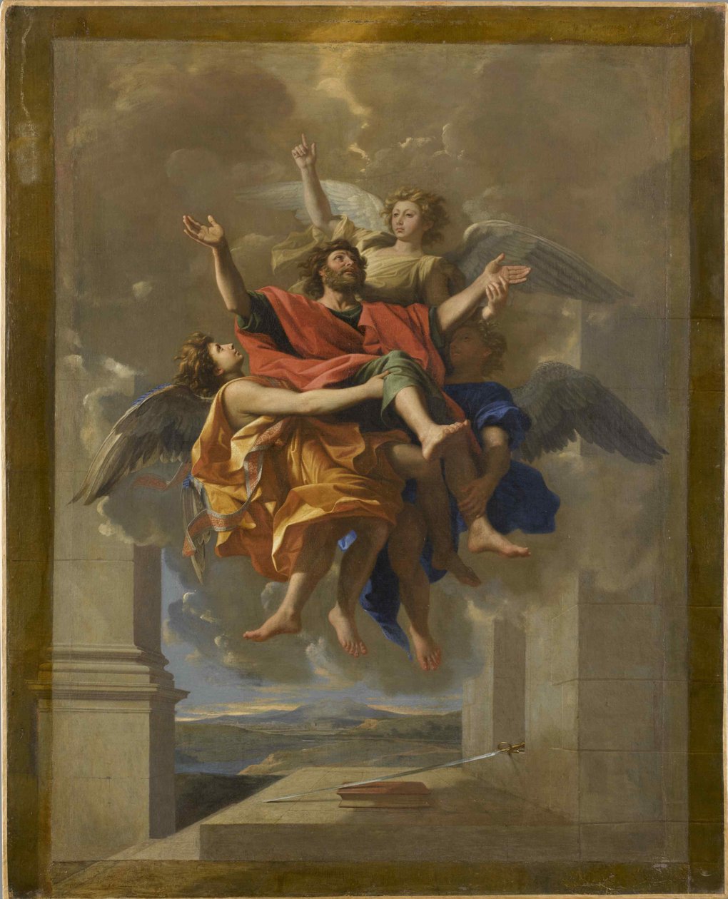 Szent Pál extázisa, 1650. alkotó: Nicolas Poussin