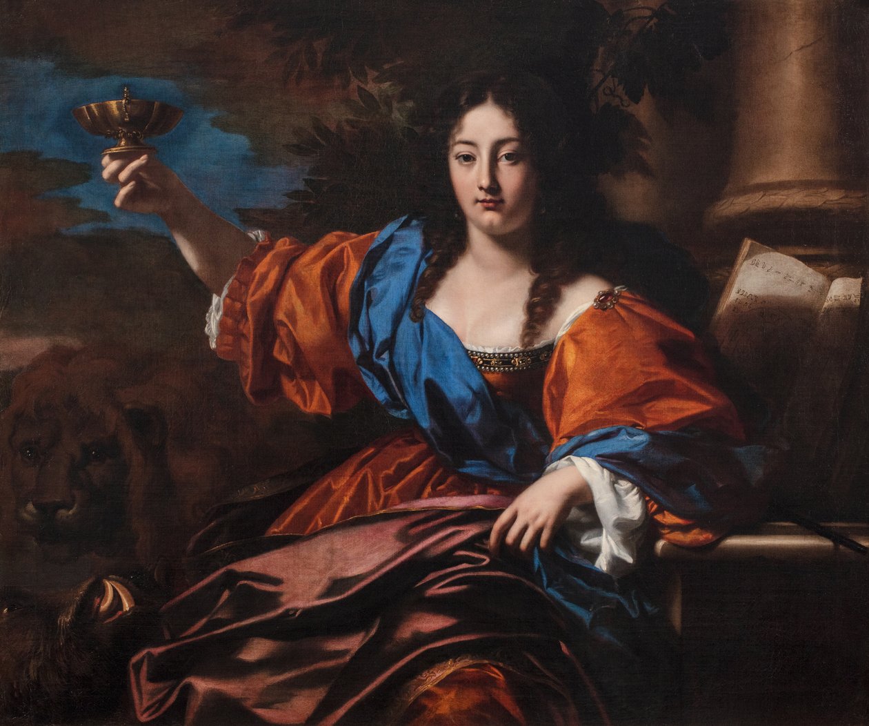 Circe, 1650-60 körül (olaj, vászon) alkotó: Nicolas Regnier