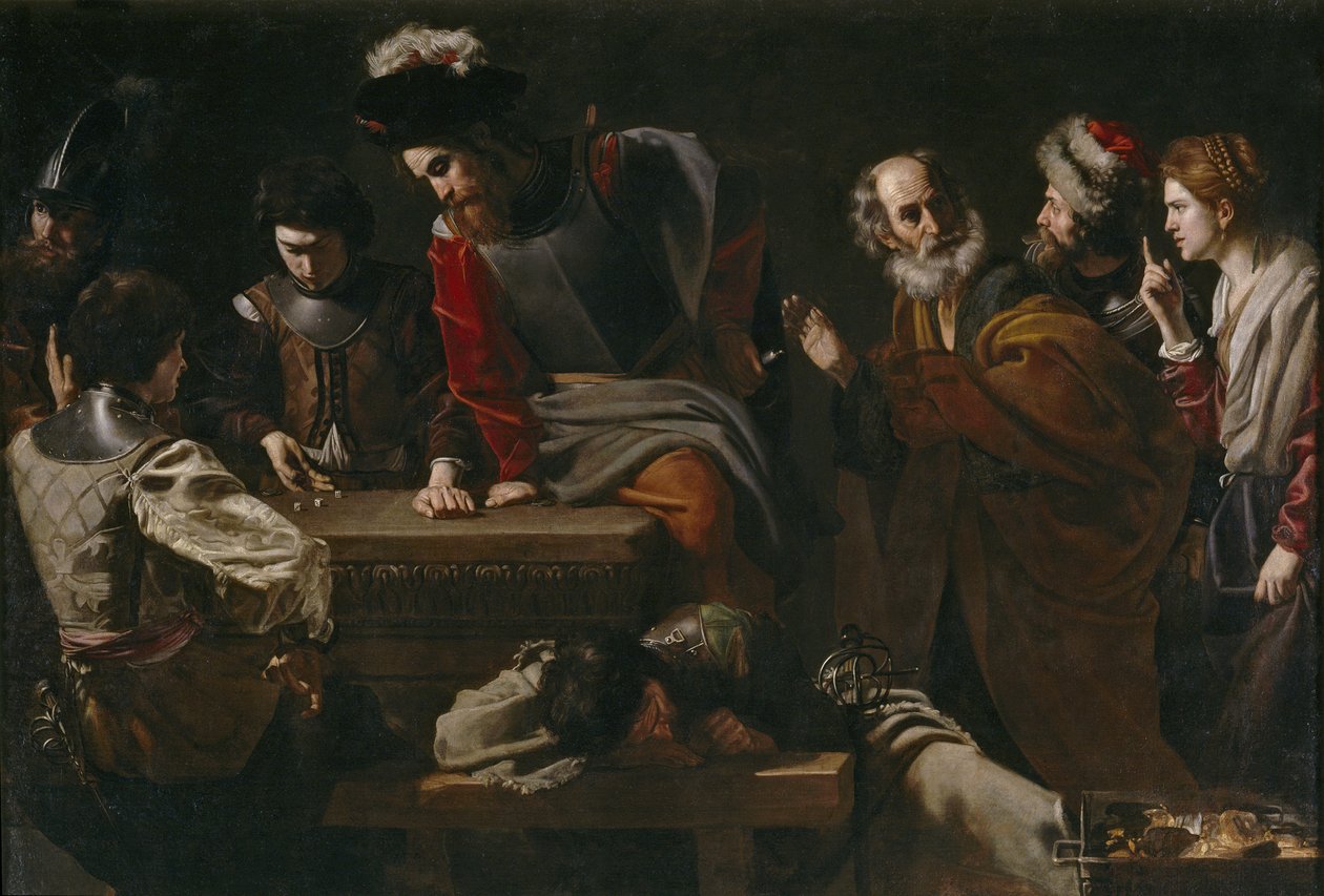 Szent Péter tagadása, 1625 körül alkotó: Nicolas Tournier