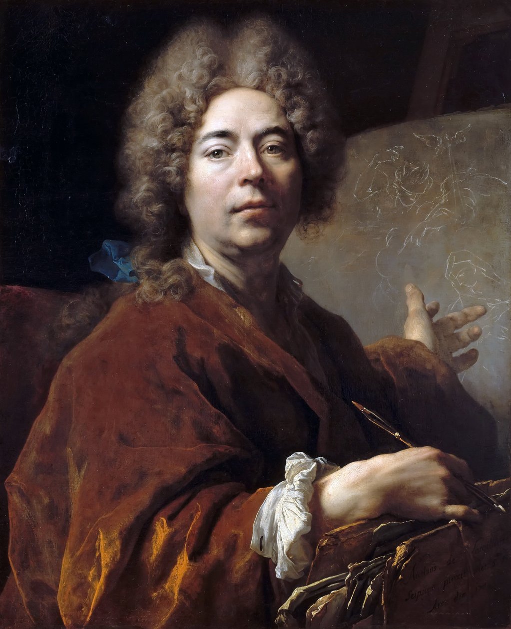 Önarckép alkotó: Nicolas de Largillière