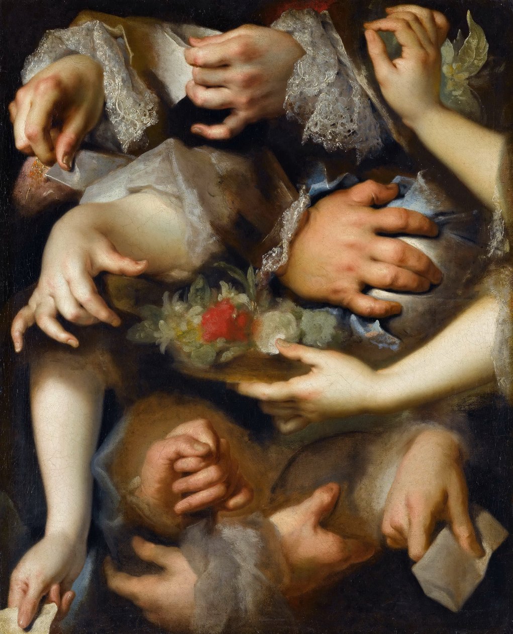 A kezek tanulmányozása alkotó: Nicolas de Largillière