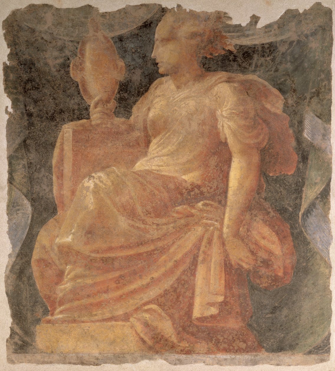Prudence, a négy kardinális erény egyike alkotó: Nicolo dell and Fontana, Alberto Abate