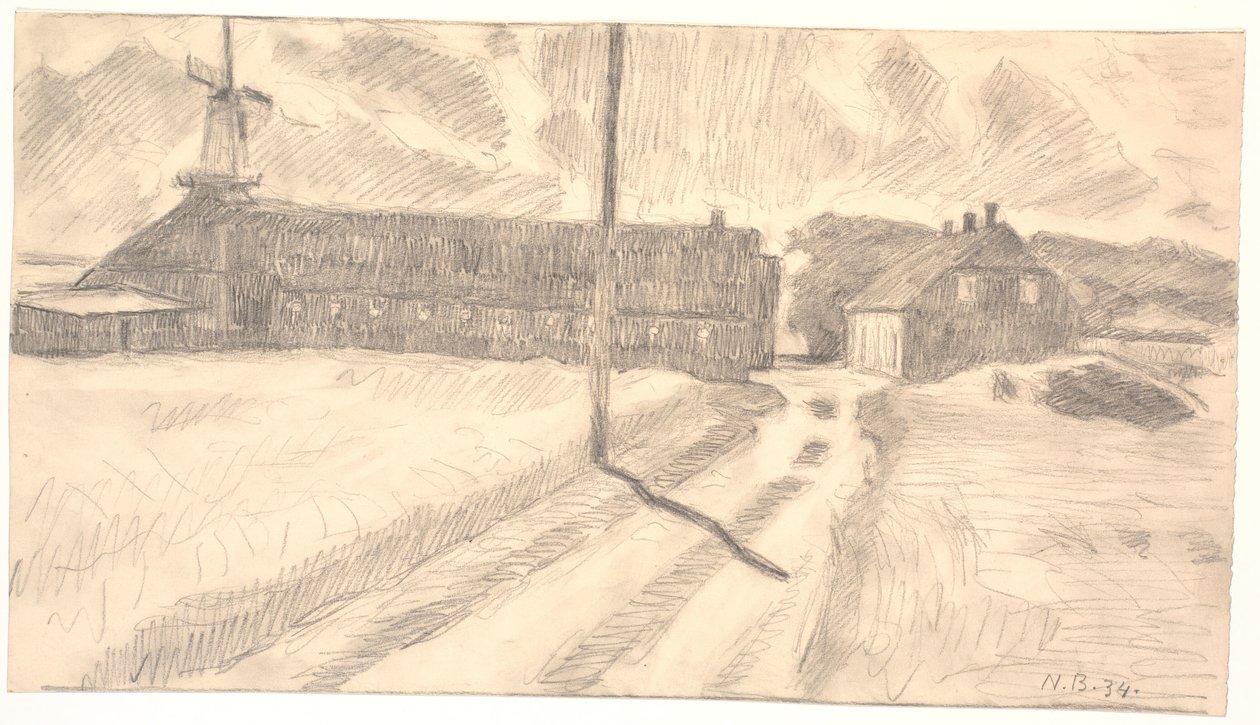 A Vester Paabjerg farm alkotó: Niels Jakob Jakobsen Bjerre