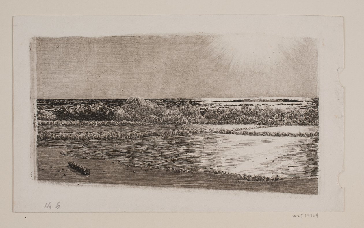 Északi-tenger alkotó: Niels Skovgaard