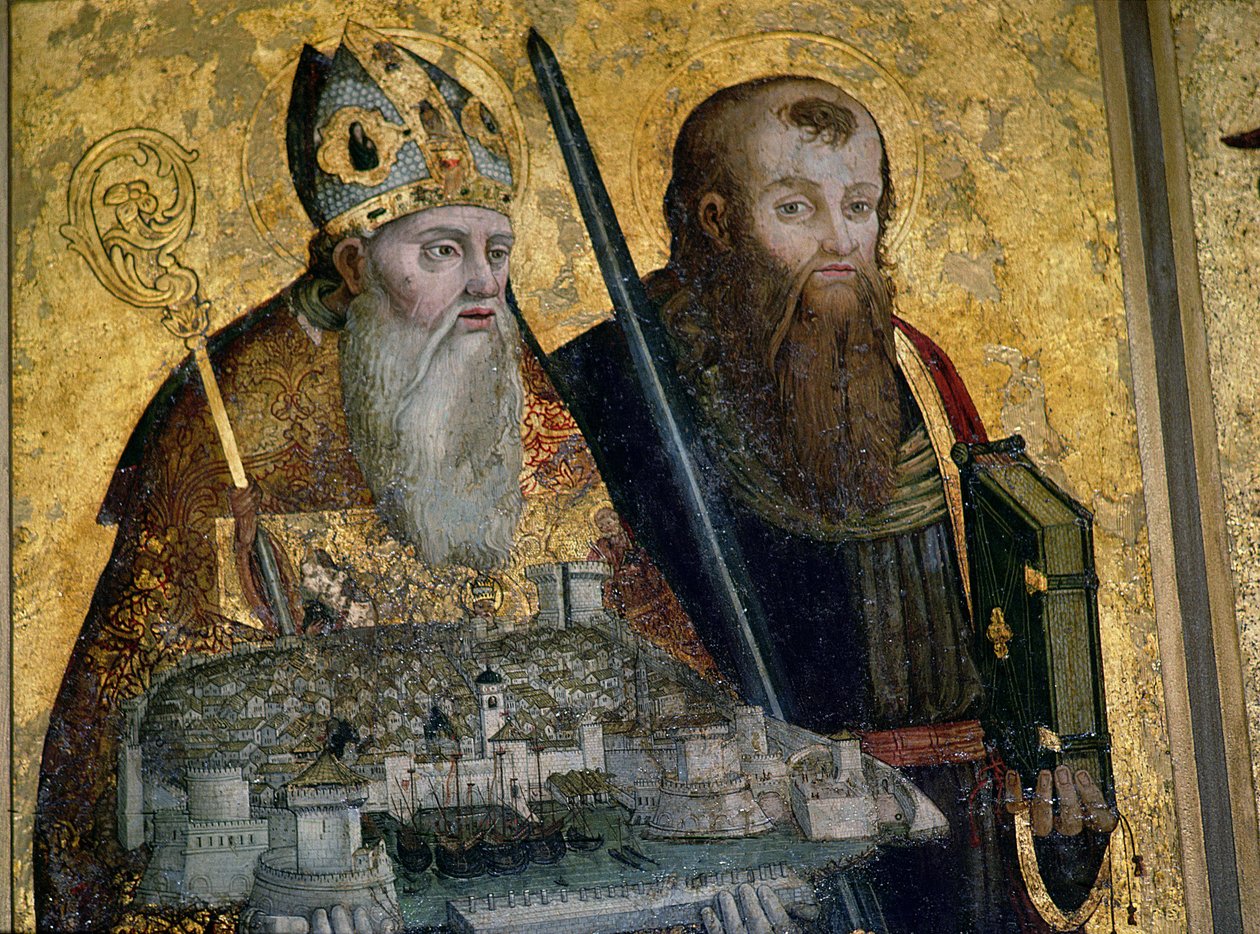 SS. Blaise és Paul alkotó: Nikola Bozidarovic