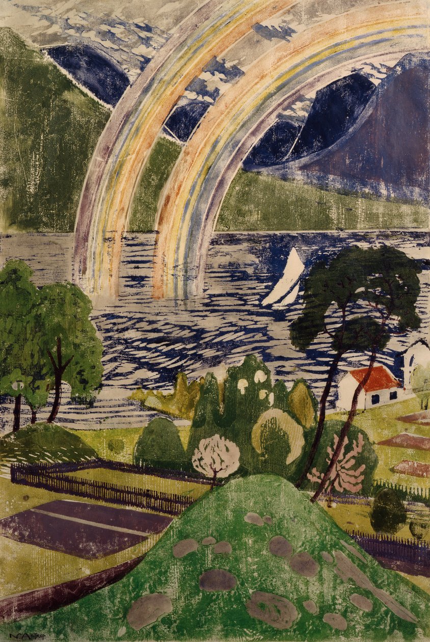 Nagy szivárvány alkotó: Nikolai Astrup