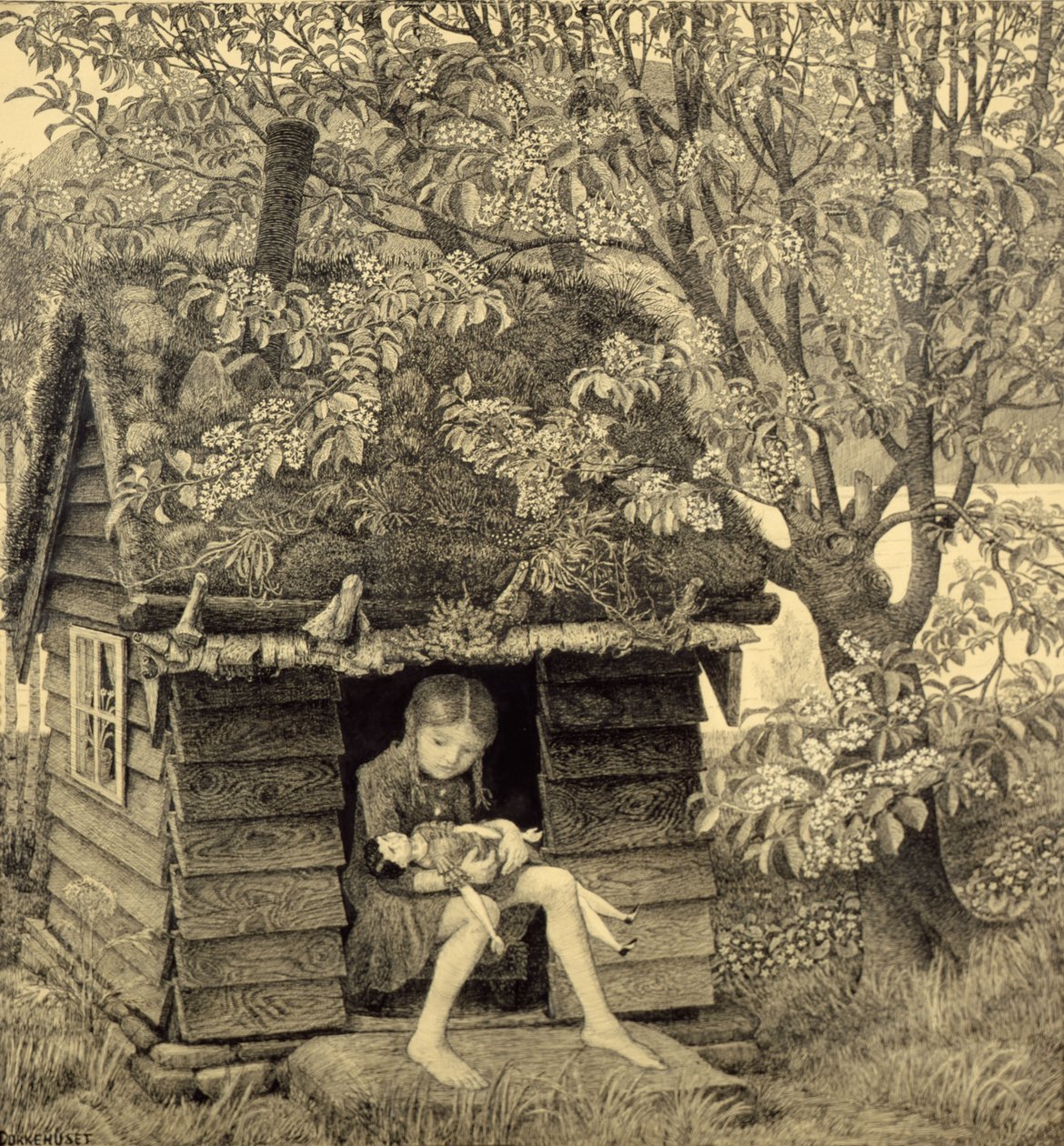 Babaház alkotó: Nikolai Astrup
