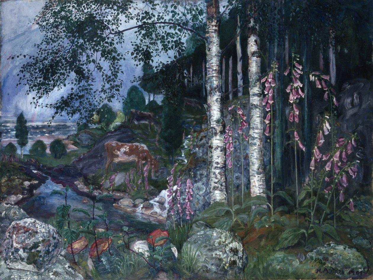 Gyűszűkesztyűk alkotó: Nikolai Astrup