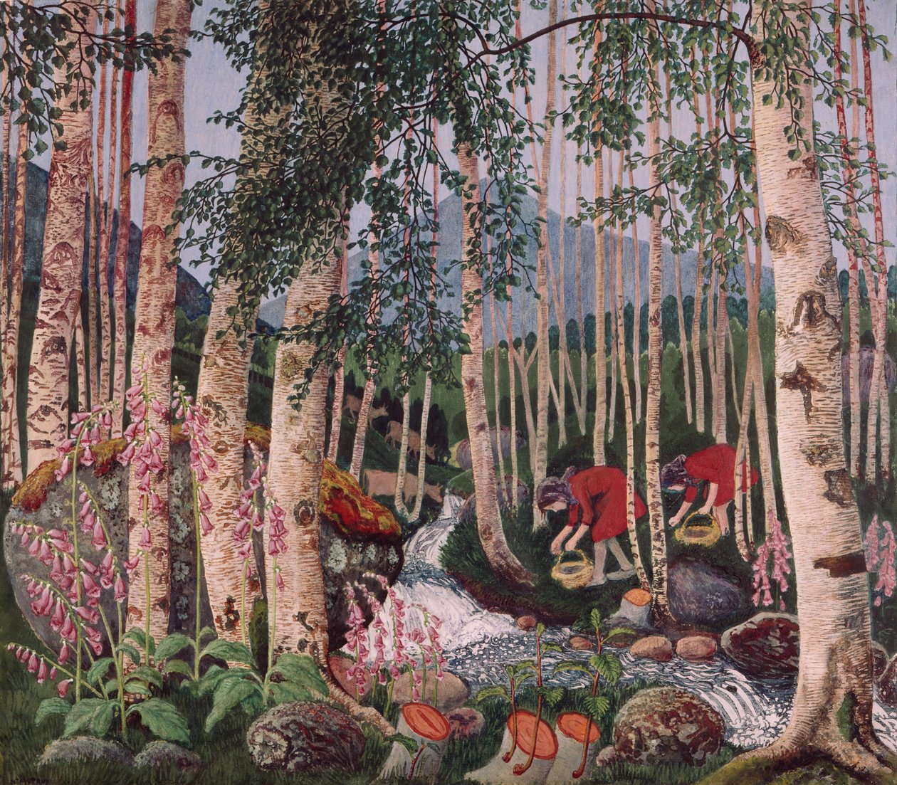Gyűszűkesztyűk alkotó: Nikolai Astrup