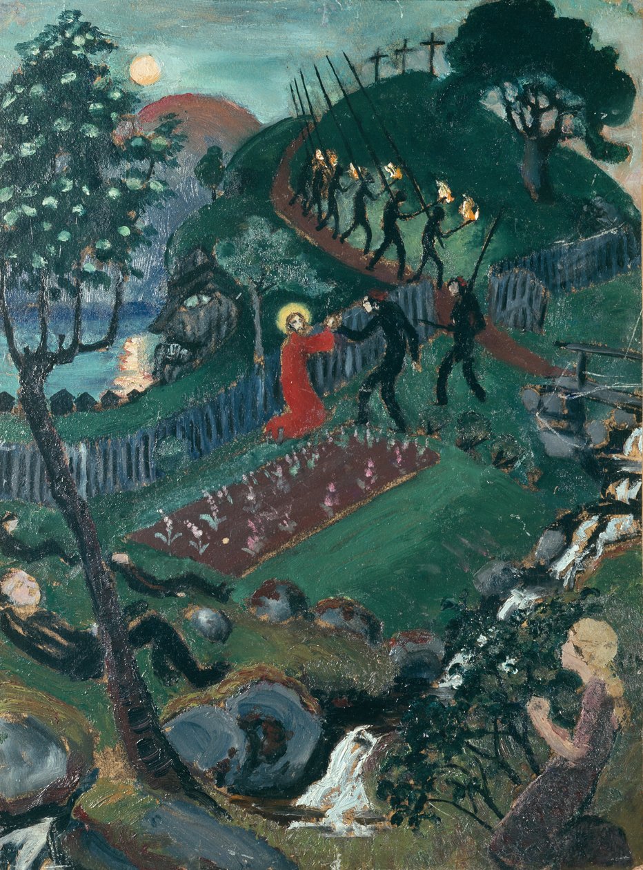 Gecsemáné alkotó: Nikolai Astrup