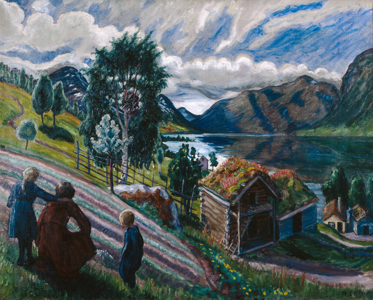 Szürke időjárás alkotó: Nikolai Astrup