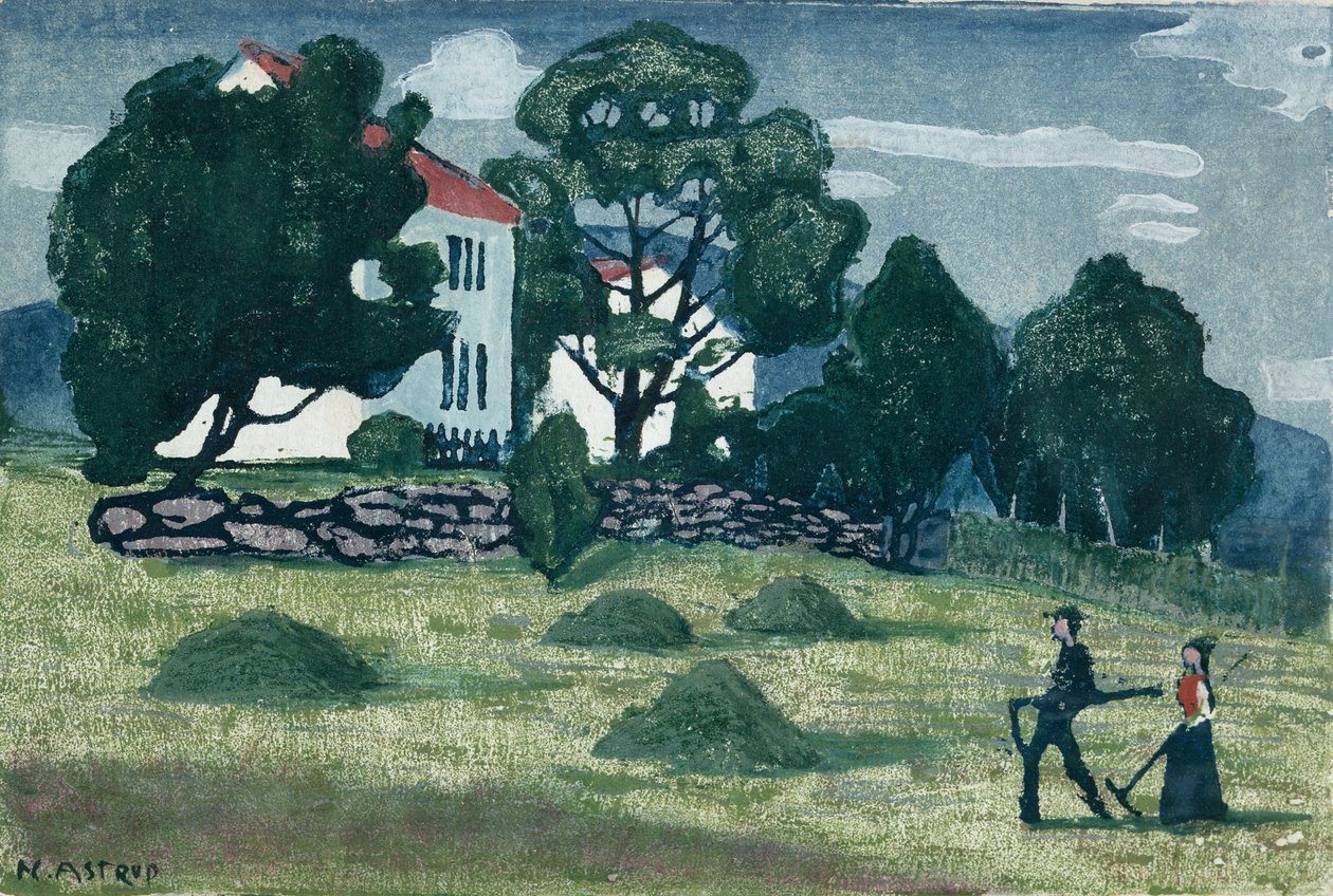 Haza a munkából alkotó: Nikolai Astrup
